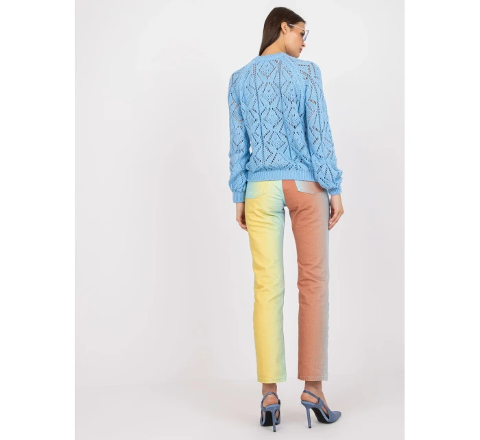 Dámský svetr LC SW 0254.64 světle modrá