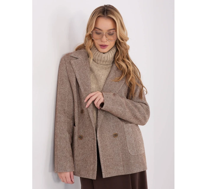 Bunda LK MA 510036.03 hnědá Bunda LK MA 510036.03 hnědá