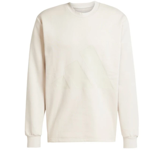 Pánské tepláky adidas Sportswear Big Logo Fleece Colorblock béžové JX5572 Pánské tepláky adidas Sportswear Big Logo Fleece Colorblock béžové JX5572