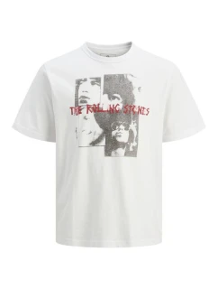 Jack&Jones Rolling Stones tričko JPRBLUSTONES SS TEE 12284292 WHITE