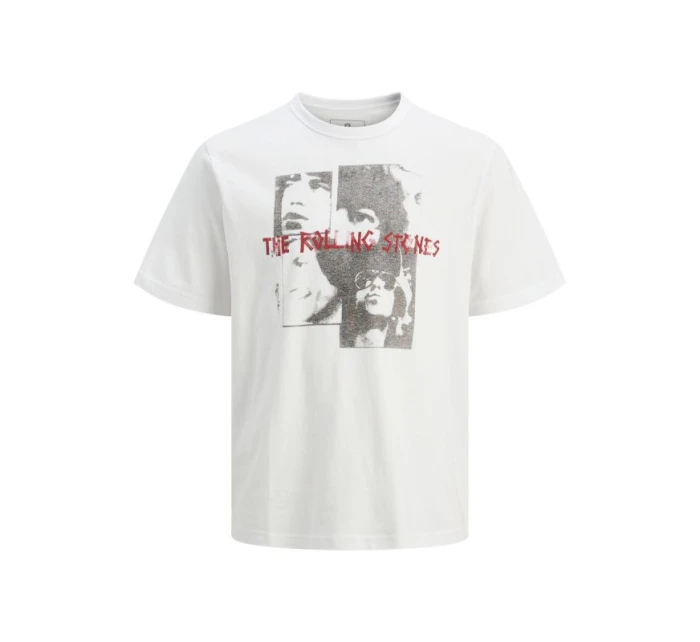 Jack&Jones Rolling Stones tričko JPRBLUSTONES SS TEE 12284292 WHITE