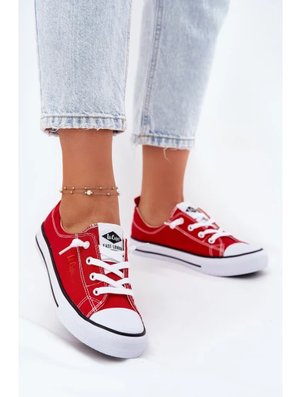 Dámské Textilní Tenisky model 21693743 Červené - Lee Cooper