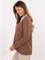 Bluzka LK BZ model 21480448 jasny brązowy - FPrice