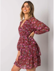 WN SK 21049 šaty.38X kaštanová