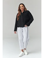 hřejivá kordová bunda model 225693 Makadamia hřejivá kordová bunda model 225693 Makadamia