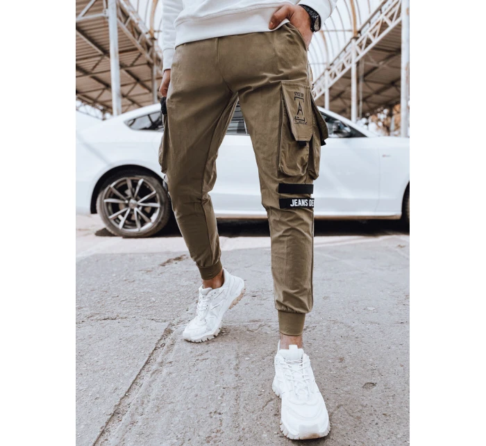 Pánské bojové kalhoty béžové FashionStreet UX4308