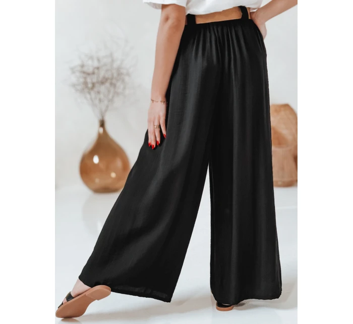 Dámské kalhoty MIRELOU black FashionStreet UY2715