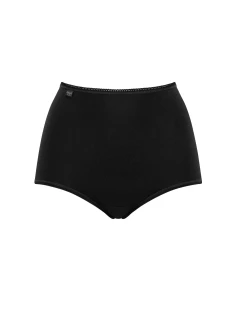 Dámské kalhoty Sloggi 24/7 Cotton Maxi C3P černé