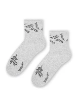 Vzorované netlačící ponožky Steven art.099 35-40