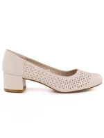 damskie na beżowe Sergio model 22034151 - LEONE