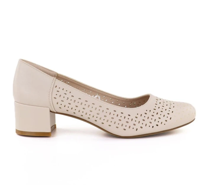 damskie na beżowe Sergio model 22034151 - LEONE