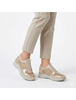Dámské klasické sportovní polobotky zlaté M.Daszynski model 22068824 - M. Daszyński