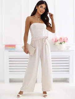 Kalhoty CS SP XYS3649.95 světle béžové