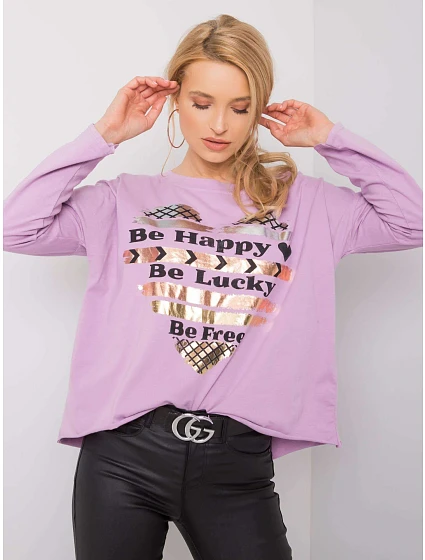 Halenka DHJ BZ model 17416293 světle fialová - FPrice