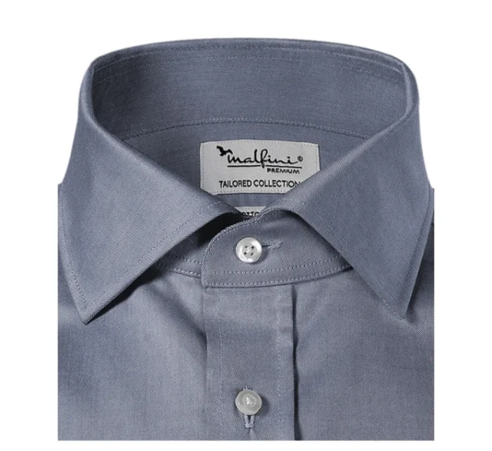 Journey košile pánská storm gray melange