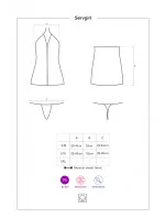 Sexy kostým Servgirl - Obsessive Sexy kostým Servgirl - Obsessive