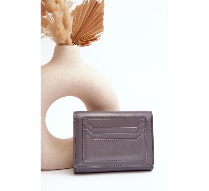 Dámská peněženka z ekokůže šedá model 21642804 - Boto