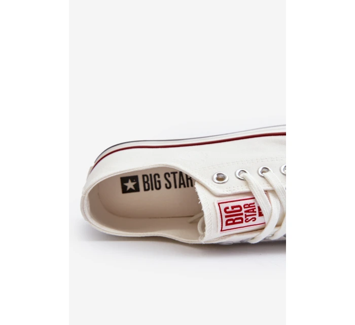 Nízké pánské tenisky Big Star NN174102 Bílé Nízké pánské tenisky Big Star NN174102 Bílé