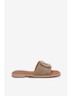 Dámské Plátěné Sandály S Pletením A Dekorací Béžové Artiker 56C1337 Dámské Plátěné Sandály S Pletením A Dekorací Béžové Artiker 56C1337