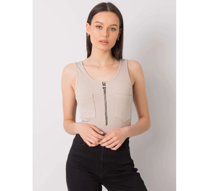 Dámský top DHJ TP 13287.36P béžová