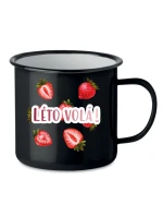 Personalizovaný retro plecháček s ovocem a textem 