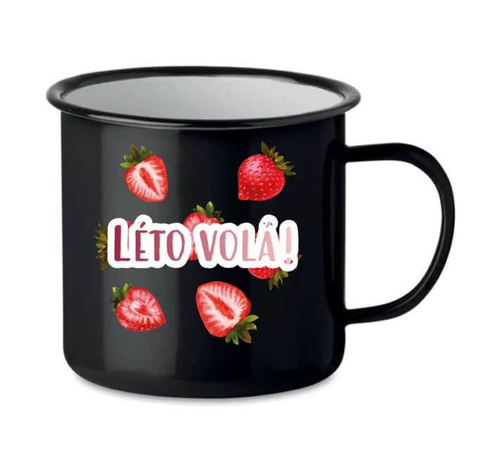 Personalizovaný retro plecháček s ovocem a textem 