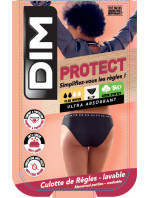 Dámské menstruační kalhotky Protect model 18837922 SLIP Tmavě modrá s béžovou - DIM