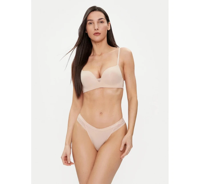 Dámská podprsenka UW0UW02405 TRY béžová - Tommy Hilfiger