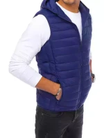 Pánská tmavě modrá vesta FashionStreet TX3938