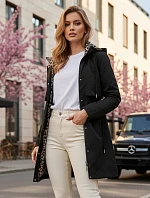 Dámská přechodná bunda parka FERISSA černá FashionStreet TY4871