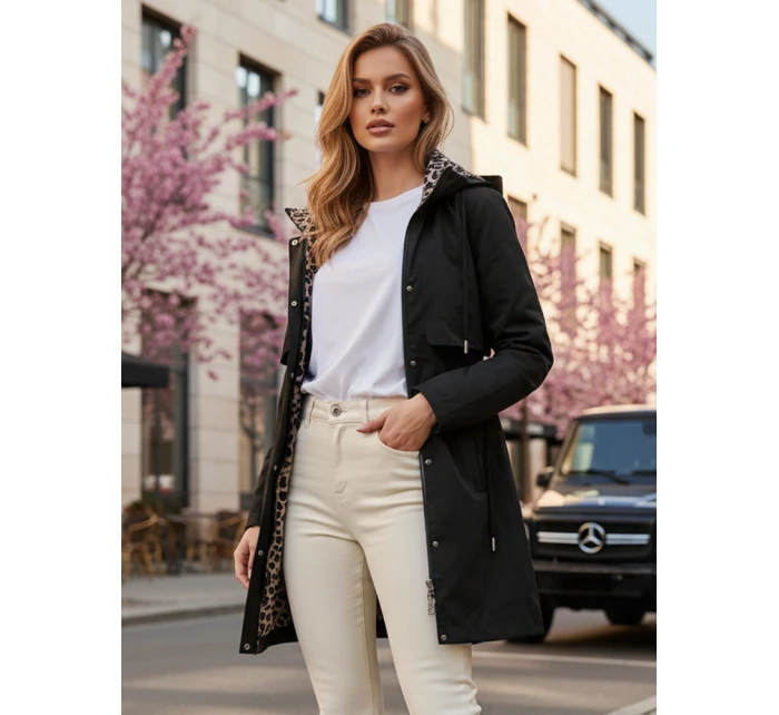 Dámská přechodná bunda parka černá Dstreet model 21986931 - FashionStreet