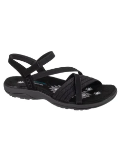 Skechers Reggae Slim - Summer Heat Sandály 163116-BBK Black 35