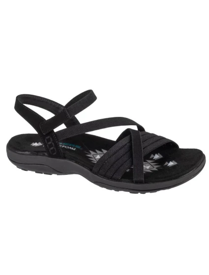 Skechers Reggae Slim - Summer Heat Sandály 163116-BBK Black 35