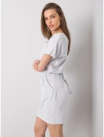 Sukienka RV SK model 20306547 jasny szary - FPrice Sukienka RV SK model 20306547 jasny szary - FPrice