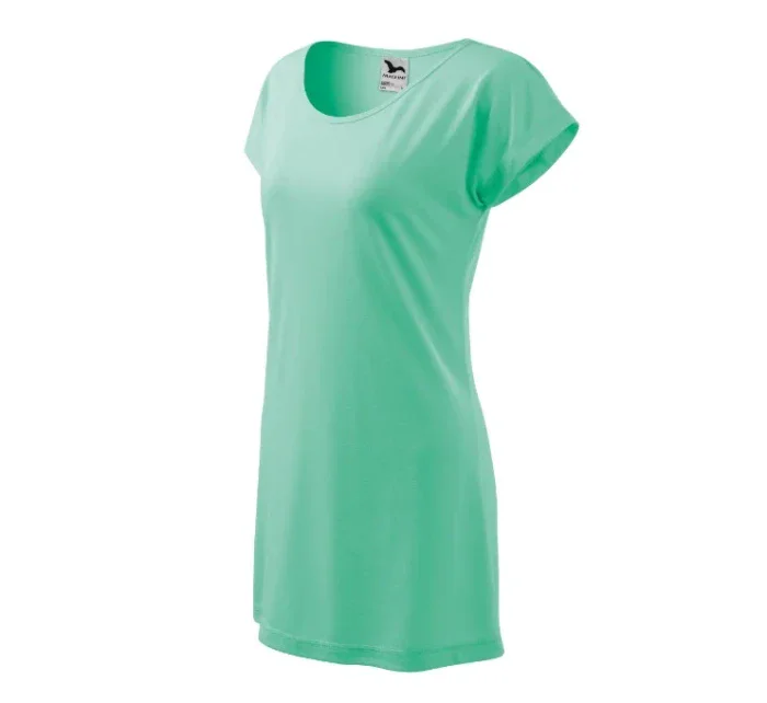 Love tričko/šaty dámské mátová Love tričko/šaty dámské mátová