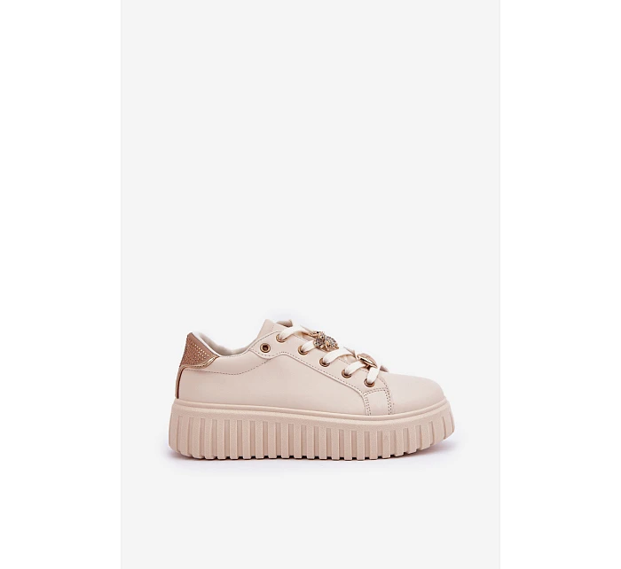 Dámské tenisky 24SP26-4756 béžové - Grelesi Dámské tenisky 24SP26-4756 béžové - Grelesi