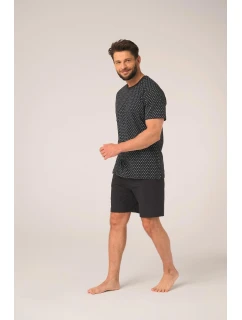 Pánské pyžamo Key MNS 936 B26 cr/r 3XL-4XL