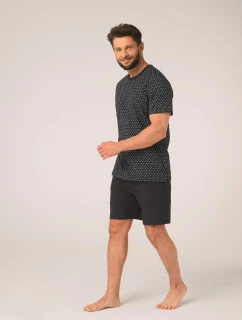 Pánské pyžamo Key MNS 936 B26 cr/r 3XL-4XL