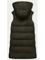 oboustranná oversize vesta s kapucí model 20883401 - MELYA MELODY oboustranná oversize vesta s kapucí model 20883401 - MELYA MELODY
