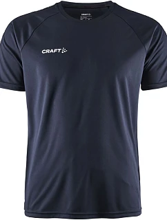 Craft Teamwear Squad Go Contrast Jersey M Pánské kontrastní sportovní tričko 82.2725 navy