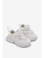 Sportovní Boty Sneakers Dětské Bílé model 21700421 - Boto Sportovní Boty Sneakers Dětské Bílé model 21700421 - Boto