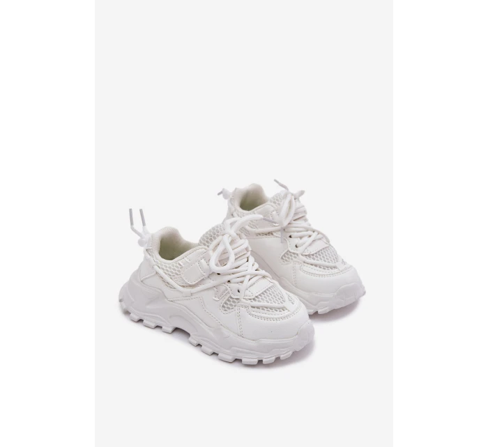 Sportovní Boty Sneakers Dětské Bílé model 21700421 - Boto Sportovní Boty Sneakers Dětské Bílé model 21700421 - Boto