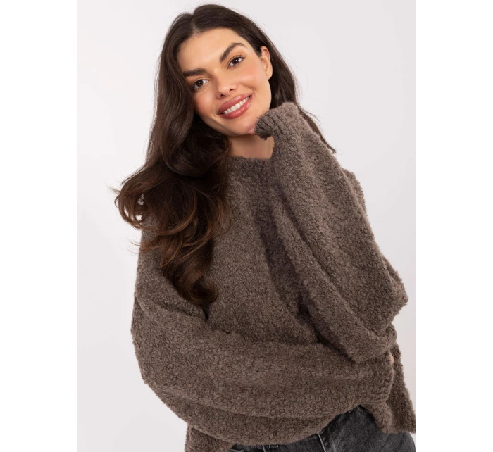 Sweter CH SW model 21788993 ciemny bezowy - FPrice