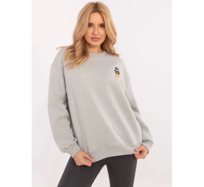 Mikina CLM BL model 20758417 světle šedá - FPrice Mikina CLM BL model 20758417 světle šedá - FPrice