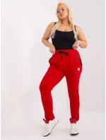 Spodnie dresowe RV DR 6736.58 czerwony