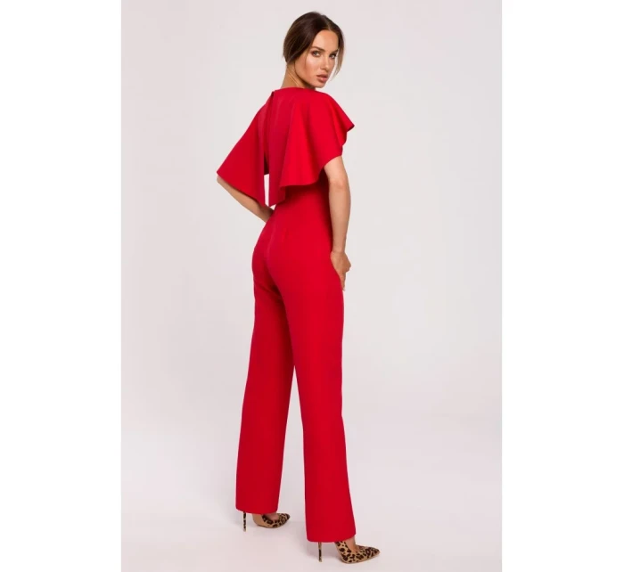 M670 Kombinéza s volánky - červená M670 Kombinéza s volánky - červená