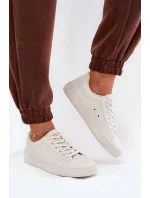 Dámské tenisky z ECO kůže Big Star – béžové Dámské tenisky z ECO kůže Big Star – béžové