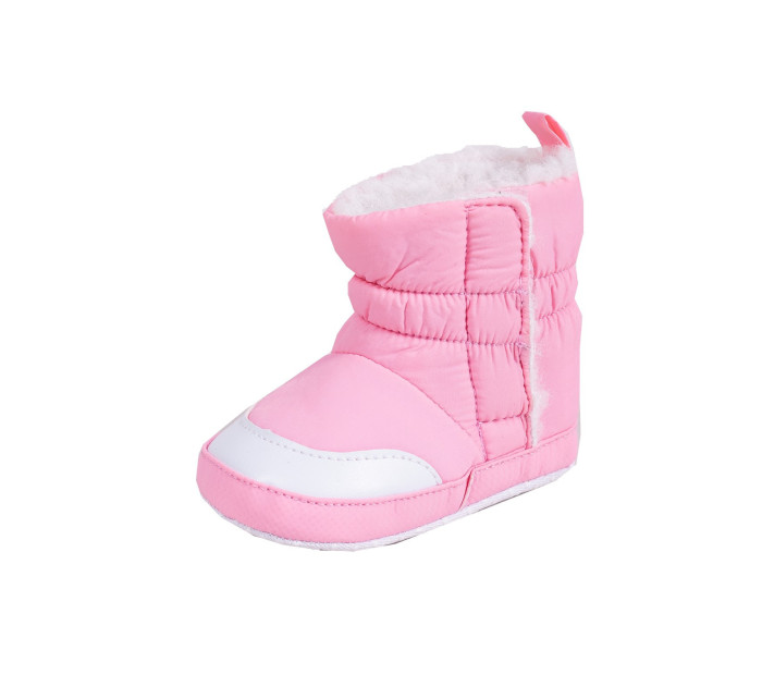 Dětské dívčí zateplené boty OBO-0018G Světle růžová - YO!