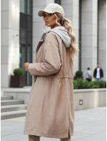 Kurtka parka damska LOIRE beżowa FashionStreet TY4295