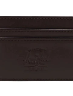 Herschel Charlie Kožená peněženka RFID 11146-04123 Brown Jedna velikost
